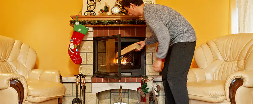 Marble Mantel Makeover Services for Fireplace in Englewood, FL