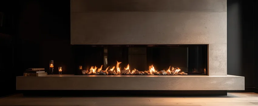Gas Fireplace Ember Bed Design Services in Englewood, Florida