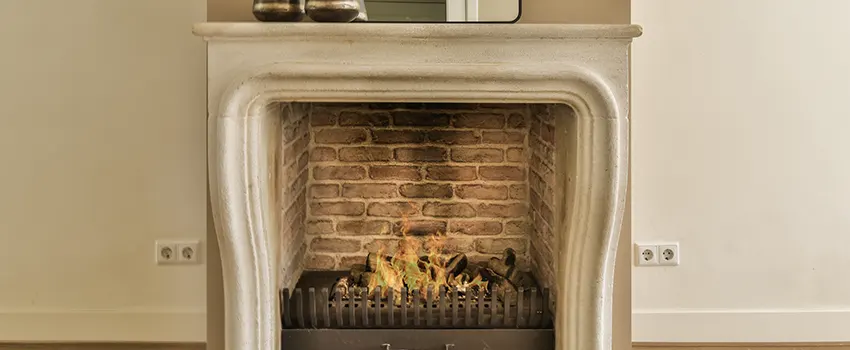 Vintage-style Fireplace Redesign in Englewood, Florida