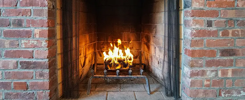 Repairing Damaged Fireplace Tiles in Englewood, Florida